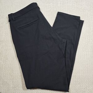 Lululemon Commission Slim-Fit Pants Mens 36 Obsidian Warpstreme Chino LM5AF3S